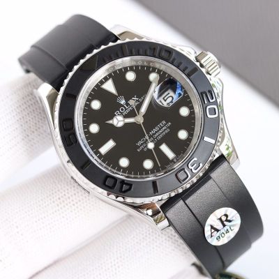 AR Factory ROLEX Yachtmaster Rubber Band Watch 904L Steel 2836 or 3235 Automatic Movement 40MM Watch